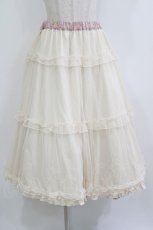 画像3: m petit by misako / NINA'S/RVパニエスカート LL ピンク/アイボリー リバーシブル H-26-07-15-019-LO-SK-NS-ZH (3)