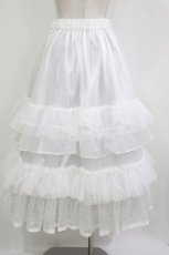 画像3: Lolime by mellfy memory / fluffy laceスカート M 白 H-26-07-15-020-LO-SK-NS-ZH (3)
