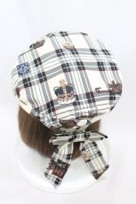 画像2: Angelic Pretty / British Bearベレー  アイボリー H-26-07-16-004-AP-AC-NS-ZH (2)