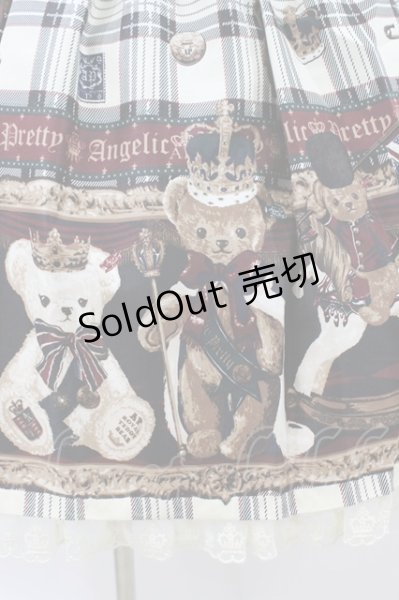 Angelic Pretty / British Bearジャンパースカート Free アイボリー H