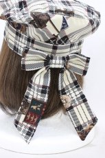 画像3: Angelic Pretty / British Bearベレー  アイボリー H-26-07-16-004-AP-AC-NS-ZH (3)
