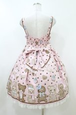 画像2: Angelic Pretty / なかよしジンジャークッキージャンパースカートSet Free ピンク H-26-07-16-033-AP-OP-NS-ZH (2)
