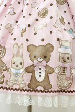 画像5: Angelic Pretty / なかよしジンジャークッキージャンパースカートSet Free ピンク H-26-07-16-033-AP-OP-NS-ZH (5)