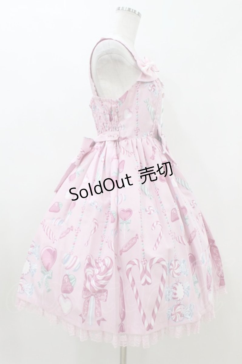 画像3: Angelic Pretty / Candy Ornamentジャンパースカート Free ピンク H-26-07-16-034-AP-OP-NS-ZH (3)