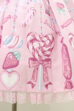 画像5: Angelic Pretty / Candy Ornamentジャンパースカート Free ピンク H-26-07-16-034-AP-OP-NS-ZH (5)