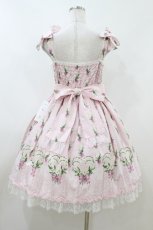 画像2: Angelic Pretty / すずらんBouquetジャンパースカート Free ピンク H-26-07-16-035-AP-OP-NS-ZH (2)