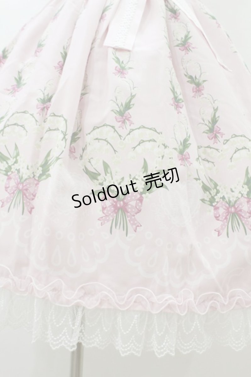 画像5: Angelic Pretty / すずらんBouquetジャンパースカート Free ピンク H-26-07-16-035-AP-OP-NS-ZH (5)