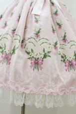画像5: Angelic Pretty / すずらんBouquetジャンパースカート Free ピンク H-26-07-16-035-AP-OP-NS-ZH (5)