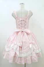 画像2: BABY,THE STARS SHINE BRIGHT / ゆらゆらいちごのStrawberry Gardenジャンパースカート Free ピンク H-26-07-16-036-BA-OP-NS-ZH (2)