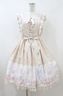Angelic Pretty もこもこTOYSジャンパースカート Angelic Pretty / ふわふわtoysジャンパースカート Free ベージュ H-26