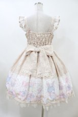 画像2: Angelic Pretty / ふわふわtoysジャンパースカート Free ベージュ H-26-07-16-038-AP-OP-NS-ZH (2)