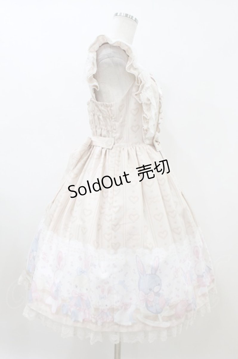 画像3: Angelic Pretty / ふわふわtoysジャンパースカート Free ベージュ H-26-07-16-038-AP-OP-NS-ZH (3)