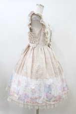 画像3: Angelic Pretty / ふわふわtoysジャンパースカート Free ベージュ H-26-07-16-038-AP-OP-NS-ZH (3)
