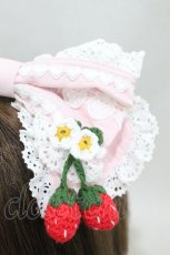 画像3: BABY,THE STARS SHINE BRIGHT / ゆらゆらいちごのStrawberry Gardenカチューシャ  ピンク H-26-07-16-006-BA-AC-NS-ZH (3)