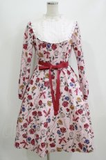画像1: Emily Temple cute / Stained Glass ROSEワンピース  ピンク H-26-07-16-1001-ET-OP-KB-ZH (1)