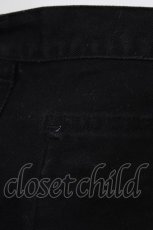 画像5: STIGMATA / ショートデニムパンツ  黒 H-26-07-16-1031-PU-PA-AK-ZH (5)