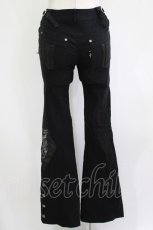 画像3: Ozz Croce / 龍刺繍パンツ  黒 H-26-07-16-1032-OO-PA-AK-ZH (3)