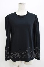 画像1: Jane Marple Dans Le Salon / Puffy sleeve pullover  ブラック H-26-07-16-1043-JM-TO-KB-ZH (1)