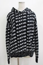 画像1: Katie / KATIE LOGO FAB BIG HOODIE  黒 H-26-07-16-1047-LO-TO-KB-ZH (1)