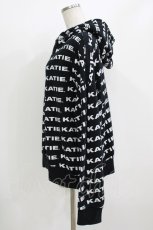 画像2: Katie / KATIE LOGO FAB BIG HOODIE  黒 H-26-07-16-1047-LO-TO-KB-ZH (2)