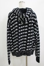 画像3: Katie / KATIE LOGO FAB BIG HOODIE  黒 H-26-07-16-1047-LO-TO-KB-ZH (3)