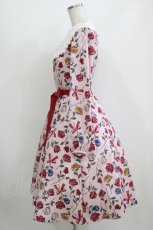 画像2: Emily Temple cute / Stained Glass ROSEワンピース  ピンク H-26-07-16-1001-ET-OP-KB-ZH (2)