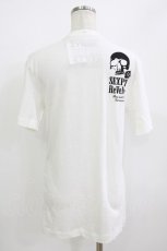 画像2: SEX POT ReVeNGe / プリント半袖カットソー XS 白 H-26-07-16-1059-SP-TO-AK-ZH (2)