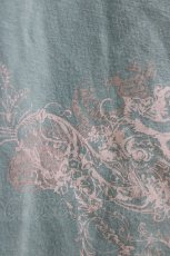画像6: OZZ ANGELO / プリントショートボレロ  ターコイズ H-26-07-16-1062-OO-TO-AK-ZH (6)