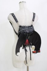 画像1: MAD / 羽根付きリュック  黒 H-26-07-16-1068-PU-ZA-AK-ZH (1)