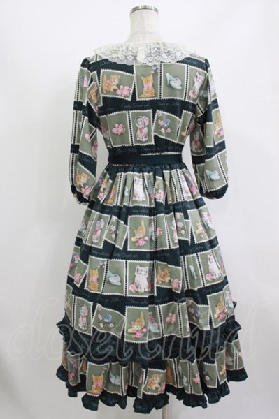 Emily Temple cute / Kitten Stamp Collectionロングワンピース