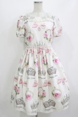 画像1: Emily Temple cute / Princessワンピース  オフホワイト H-26-07-16-1010-ET-OP-KB-ZH (1)