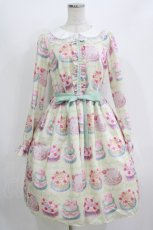 画像1: Emily Temple cute / Decoration CAKEワンピース M クリーム H-26-07-16-1002-ET-OP-KB-ZH (1)