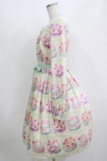 画像2: Emily Temple cute / Decoration CAKEワンピース M クリーム H-26-07-16-1002-ET-OP-KB-ZH (2)