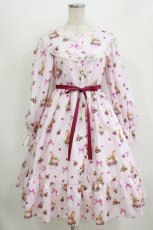 画像1: Emily Temple cute / Berry Bunnyワンピース S ピンク H-26-07-16-1003-ET-OP-KB-ZH (1)