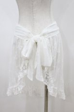 画像2: Eri Aino's collaboration / TT*AINレースエプロン M 白 H-26-07-16-056-PU-SK-NS-ZH (2)