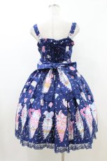 画像2: Angelic Pretty / Decoration Ice Creamジャンパースカート Free ネイビー H-26-07-16-026-AP-OP-NS-ZH (2)