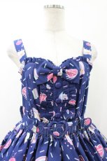 画像4: Angelic Pretty / Decoration Ice Creamジャンパースカート Free ネイビー H-26-07-16-026-AP-OP-NS-ZH (4)