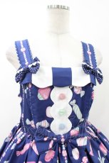 画像4: Angelic Pretty / Candy Ornamentジャンパースカート Free ネイビー H-26-07-16-027-AP-OP-NS-ZH (4)