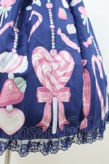 画像5: Angelic Pretty / Candy Ornamentジャンパースカート Free ネイビー H-26-07-16-027-AP-OP-NS-ZH (5)