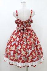画像2: Angelic Pretty / Vintage Toysジャンパースカート Free レッド H-26-07-16-028-AP-OP-NS-ZH (2)