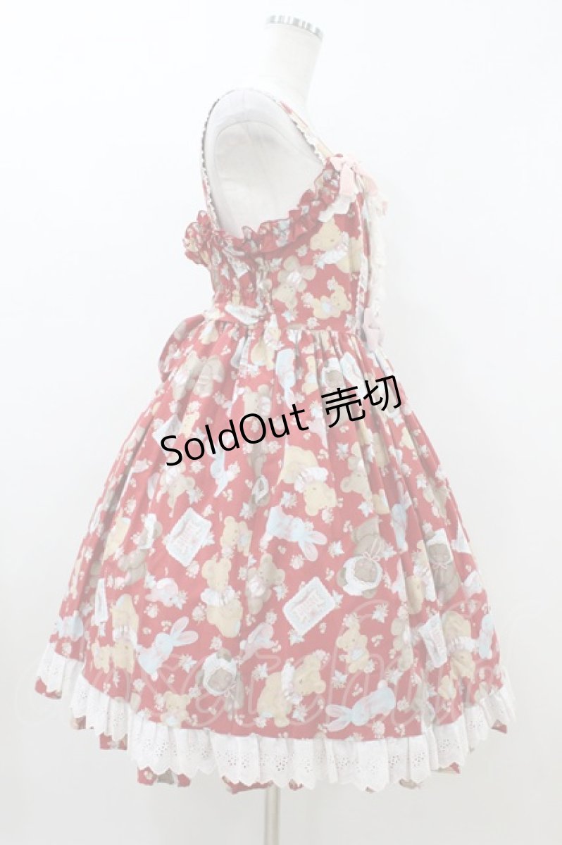 画像3: Angelic Pretty / Vintage Toysジャンパースカート Free レッド H-26-07-16-028-AP-OP-NS-ZH (3)
