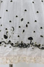 画像4: Cherir la femme / ベルト付き刺繍ワンピース M アイボリー H-26-07-17-031-LO-OP-NS-ZH (4)