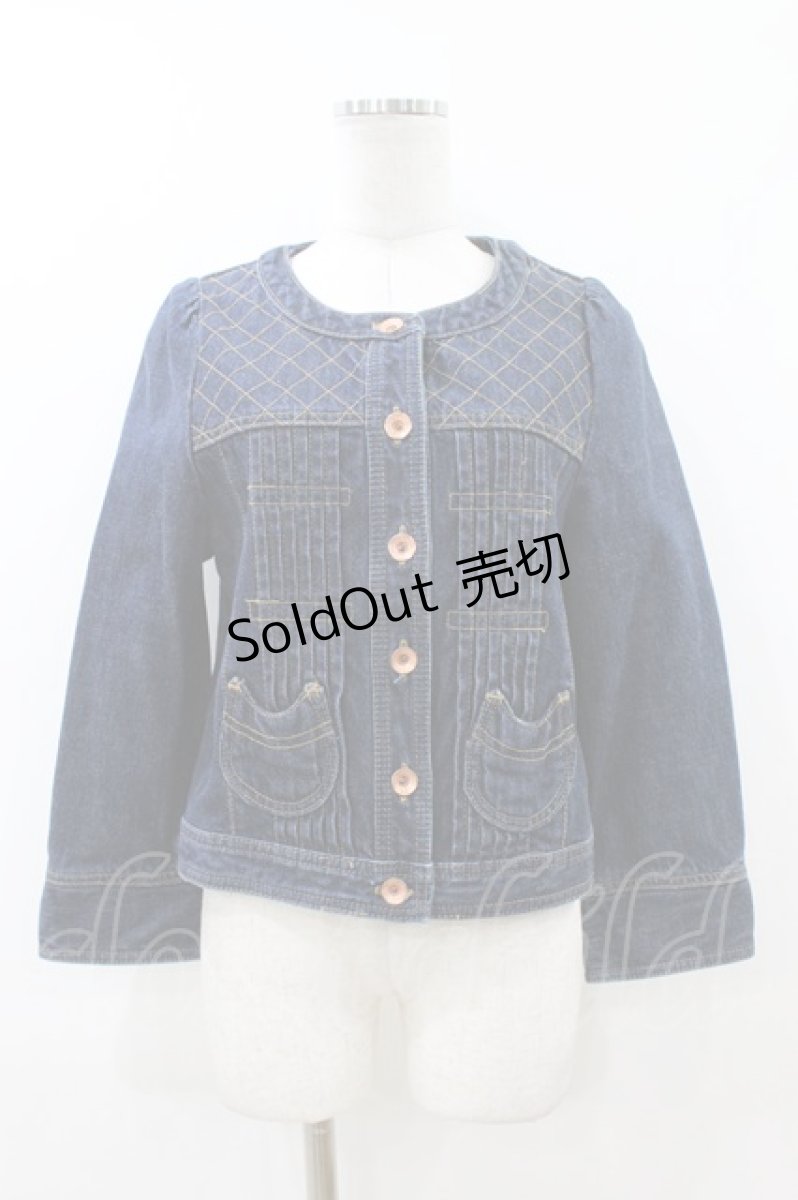 画像1: Franche Lippee / デニムジャケット M ブルー H-26-07-17-055-LO-JA-NS-ZH (1)