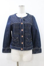 画像1: Franche Lippee / デニムジャケット M ブルー H-26-07-17-055-LO-JA-NS-ZH (1)