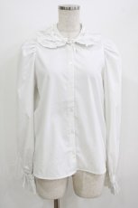 画像1: merry jenny / petit ribbonコーデュロイブラウス F オフホワイト H-26-07-17-1026-LO-BL-AK-ZH (1)