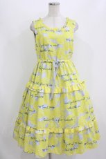 画像1: Emily Temple cute / Lemonノースリーブワンピース  サックス H-26-07-17-1004-ET-OP-KB-ZH (1)