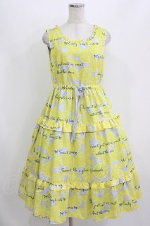 Emily Temple cute / Lemonノースリーブワンピース サックス H-26-07