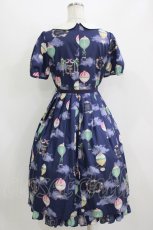 画像3: Melody BasKet / Sky Balloonラウンドカラーワンピース M ナイトネイビー H-26-07-17-1009-LO-OP-KB-ZH (3)
