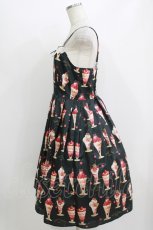 画像2: Emily Temple cute / BerryCherry Parfaitキャミソールワンピース M ブラック H-26-07-17-1012-ET-OP-AK-ZH (2)