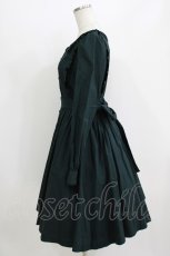 画像2: Sheglit / "Emily"フロントタックワンピース/チェック M グリーン H-26-07-17-1002-EL-OP-AK-ZH (2)